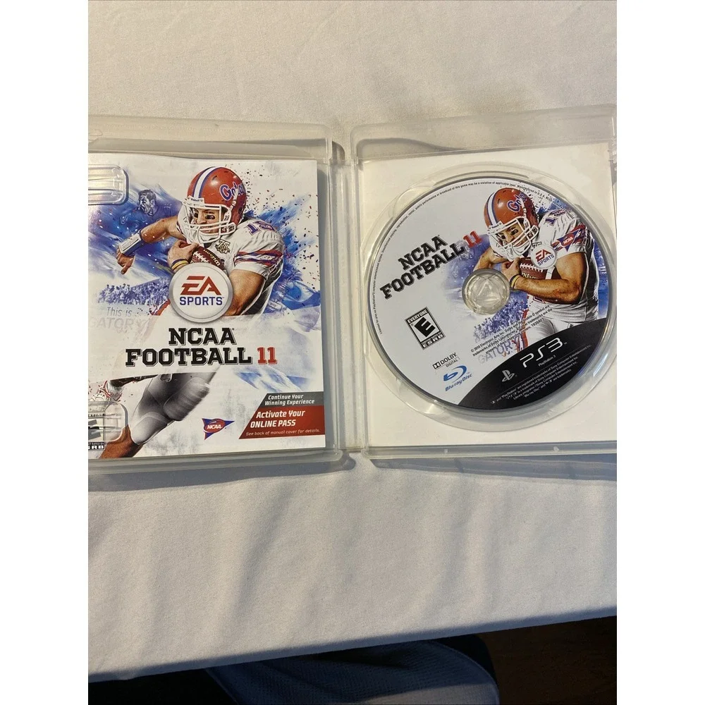 NCAA Football 11 - PlayStation 3‎ PS3 - Complete w/ Manual - Tested Working